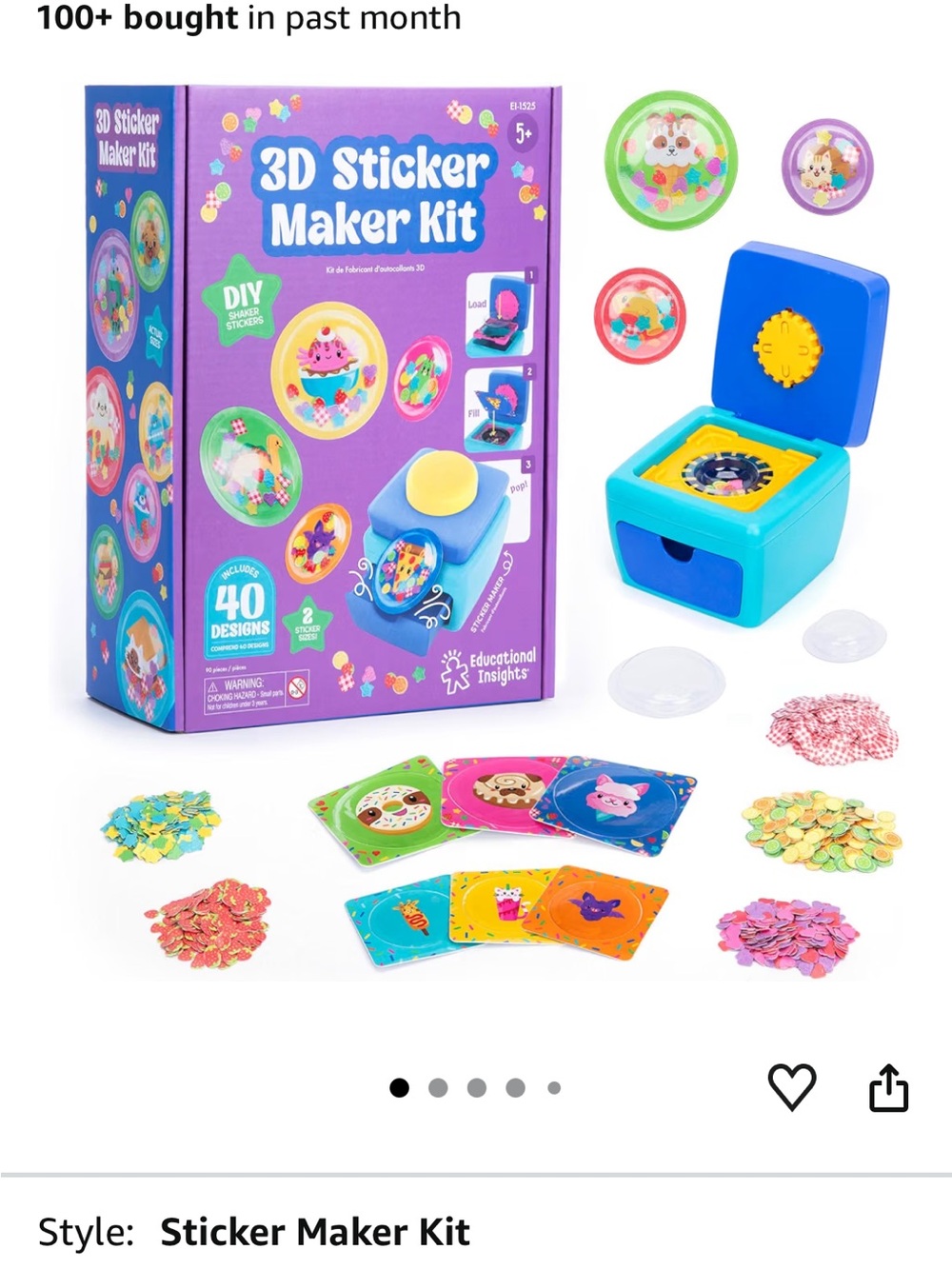 3D Sticker Maker Kit - NEW